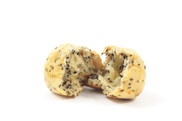 Korean sesame mochi brea