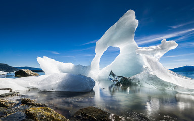 Natural Ice Sculpture