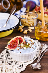 Dessert made with ricotta