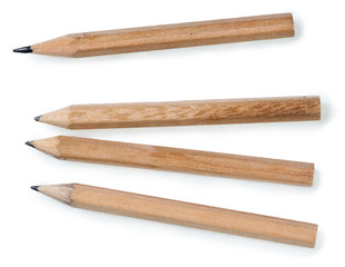Pencil isolated on white background