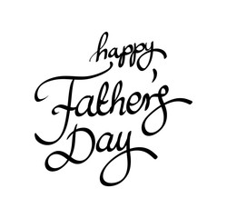 Obraz na płótnie Canvas Happy Father's Day vector