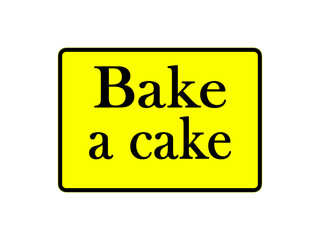 Bake a cake