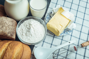 milk and bakery products