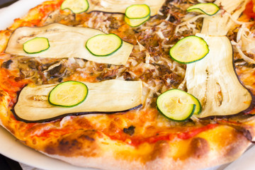 Pizza with vegetables