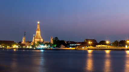 Fototapeta premium Prang of Wat Arun. Bangkok,Thailand. public Art