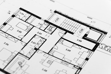 Focus on an architectonic plan