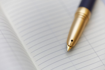 Personal organizer with a pen