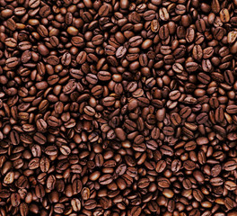 Brown coffee beans, the best for background and texture