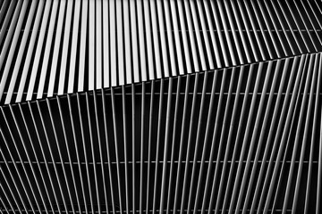 Metal louver architectural detail, Bangkok, Thailand