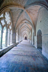 Obraz premium Several images of historic buildings, bullring, streets and Cathedral of Tarazona, Aragon, Spain