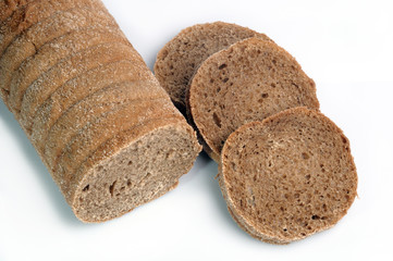 sliced rye bread