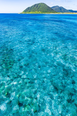Sea, landscape. Okinawa, Japan, Asia.