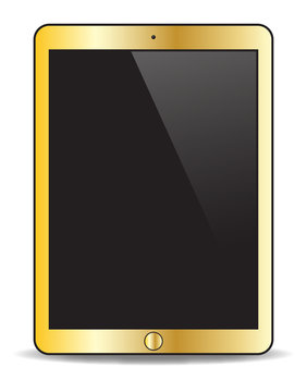 Realistic Gold Tablet