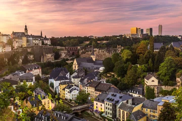Foto op Canvas Stad Luxemburg © sabino.parente