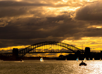 Naklejka premium Tabacco bridge