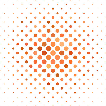 Orange Dot Pattern Background Design