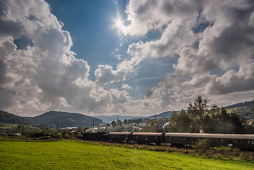 Kolej retro na trasie Nowy Sącz-Krynica-Zdrój © Adam Olszowski