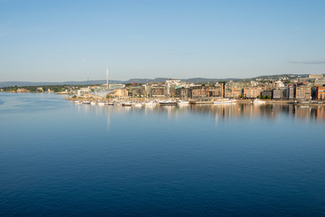 Fototapeta na wymiar Oslo - Hafen 3
