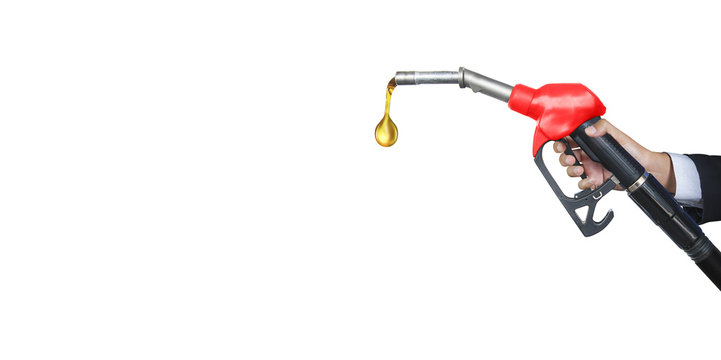 Gas pump for refueling car
