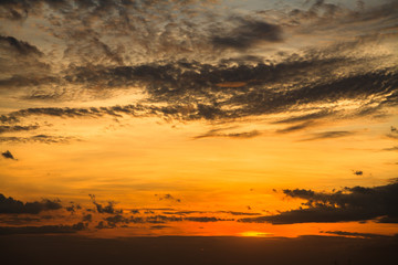 Fototapeta premium The color of twilight sky