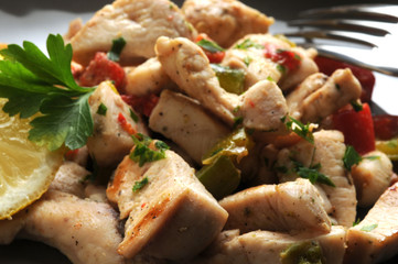 Gallus gallus domesticus Hoender Chicken Poule Haushuhn Küche Straccetti Høns Gà di Pula shpend Kura Kuzhinë domowa Pollo Coq Cuisine Cucina Găină Cocina ẩm thực Kombuis de © Comugnero Silvana
