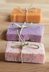 Handmade natural soaps