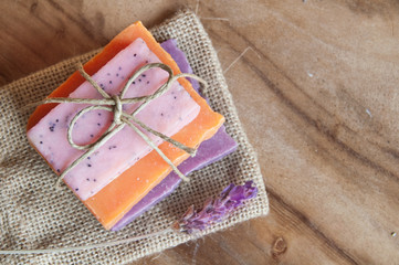 Handmade natural soaps