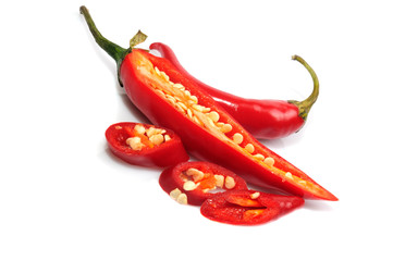 red chili peppers - hot spices