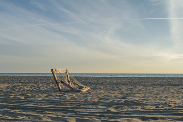 Football on the sand