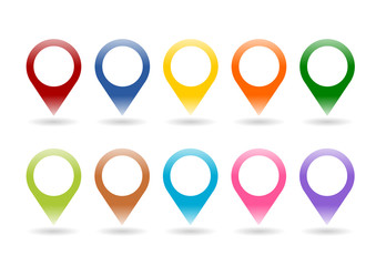 ポインターのイラストアイコンセット