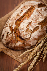 Bread. Selective focus.