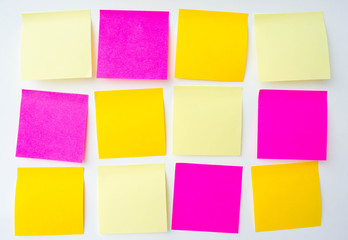 Post it note, short note, Note Take Note. In a reminder A major