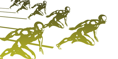 Fototapeta premium Sports Background