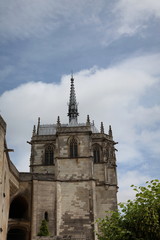 Fototapeta na wymiar Amboise: chapelle St Hubert.