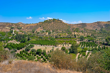 Cyprus mountain landscape