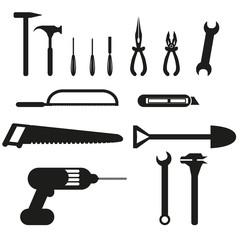 Tools icon set