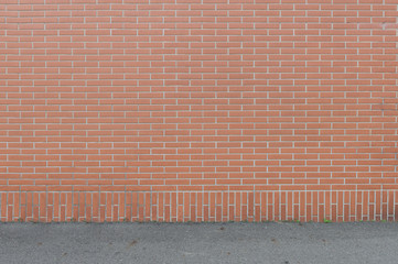 Background of an old brick wall