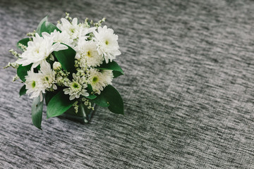 Fototapeta premium Flowers on the table