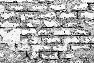 Brick texture with scratches and cracks