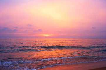 Fototapeta premium Beautiful sunset