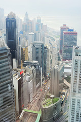 Fototapeta na wymiar Hong Kong street