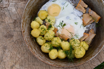 russian appetizer rustic