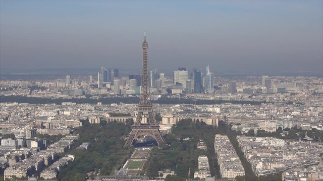 paris vue a&eacute;rienne