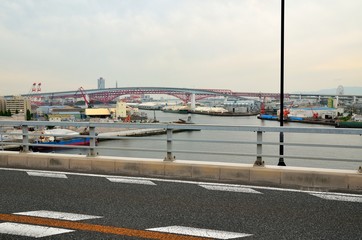 Fototapeta na wymiar 大阪湾