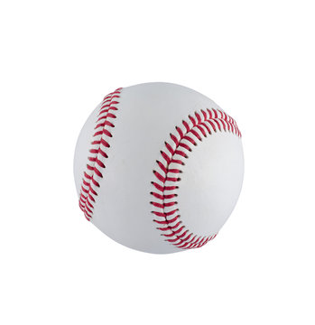 Baseball isolated on white background.