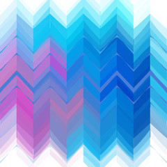 Obraz premium Ethnic zigzag pattern in retro colors, aztec style seamless