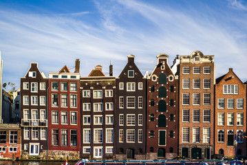 Naklejka premium The city of Amsterdam