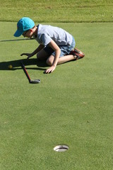 Obraz premium Golf de la Bosse