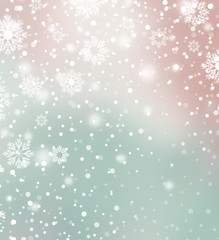 Fototapeta na wymiar Vector Christmas background