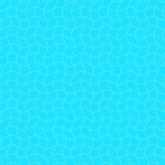 Obraz premium Creative blue vector seamless pattern